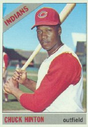 1966 Topps Baseball Cards      391     Chuck Hinton